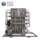 Stainless Steel RO Water Treatment Equipment Bright Silver High Efficiency