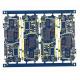 Multilayer Printed Circuit Board 1OZ 4 Layer Multilayer Pcb FR4 TG170 Blue Solder Mask