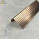 Coffee Color Stair Nosing Tile Trim For Stair Edge Protection Decoration