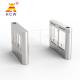 Pedestrian Access Control CW406 Swing Barrier Turnstile Gate With SS304 Cabinet