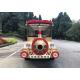 Carton Electric Sightseeing Vehicle Electric Shuttle Bus For Theme Park
