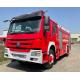 HOWO 310hp Heavy Duty Fire Truck 6 Wheeled 8000L Foam Capacity