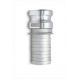 Industrial Camlock Hose Fittings Silver Female Thread Adapter Type E