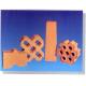 Heat Resistance Fire Clay Rectangular Furnace Bricks Low Thermal Expansion