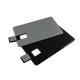Swivel Chip USB Business Card Memory Laser Logo, Silver 2.0 USB Flash Drives Name Card