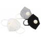 Anti Virus Disposable Nose Mask , Folding Earloop Procedure Masks With Breathing Valve