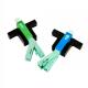 SC APC Fiber Optic Fast Connector quick assembly Green for FTTH