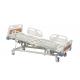 Electric ICU Hospital Bed Adjustable Steel Frame With Side Silcent Wheels
