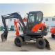 Secondhand Doosan Hydraulic Excavator Pre Owned Excavator 7530mm Radius