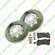 For Maserati Granturismo GT & Quattroporte Front Brake Pads & Rotors OEM 2315318 673010328 673012044 980139070
