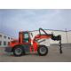2.5ton farmland machinery  4WD  telescopic loader  with earth auger