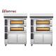 Microcomputer Commercial Two Deck Pizza Oven With Proofer