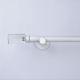 White Color Crystal Decorative Curtain Rod Set 28mm Simple Curtain Rod pipe