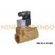 MN1H-2-3/8-MS 161727 Festo Type Brass Solenoid Valve 3/8'' 220VAC