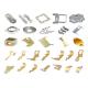 Laser Cutting Brass C37700 CNC Laser Cutting Parts ForBuilding Model Making Industry