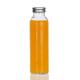 350ml 2 Oz Juice Bottles Clear Glass Beverage Bottle With PP Lid