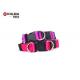 Personalized Nylon Dog Collars Custom Double D Ring Release Buckle C605