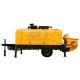 Hydraulic Secondary Constructional Portable Concrete Pump 30mm Max Aggregate Size