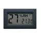 Digital Thermometer Hygrometer With LCD Humidity Display Two Button Battery