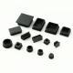 Square round Plastic feet cap cover for outdoor furniture; bed/sofa/table leg protection