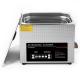 Power Ultrasonic Cleaner with 10L Tank Volume 240W Ultrasonic Power 4pcs Transducers