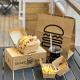 Customized Printing Hamburger And French Fries Takeaway Box Eco-friendly Hamburger Packaging Box