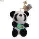 Cute Little Panda Keychain Sichuan Giant Panda Doll With Chain Pendant