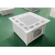 Powder Coated Steel Customized Filter Box Hepa Filter Box For Allergen Reduction