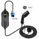 Type 2 To Commando Plug Portable EV Charger 8A To 16A Variable 3.6kW 5 Metre
