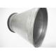 Dust  Extraction Pipe Metal Stamping Products Reducer Sanitary For Ventilation System