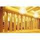 Wooden Operable Demountable Movable Partition Walls Max 4 Meter Height ODM