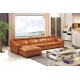 modern home leather corner leisure sofa furniture Guangzhou supplier