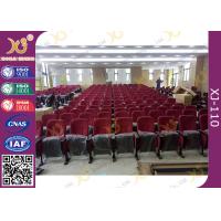 Newly University Project Long Usage Theatre Seating Chairs With Row / Seat Number