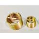 Yellow Carbon  steel Wire Thread Insert  Customized Anodizing Gold finishing M6 M8