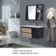 Extravagant Wall Mounted Bathroom Cabinet with Mirror 1000*460*520mm