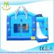 Hansel large giant commercial rental use inflatable bouncy castle slide combo