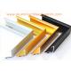 Brushed Aluminium Picture Frame Mouldings , Aluminium Picture Frame Extrusions 