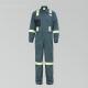 88 Cotton 12 Nylon Green Safety Coverall Suit Safety Work Clothing With Reflector