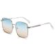 Metal Frame Polarized Ladies Sunglasses Triacetate Lenses Durable