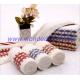 Wholesale cheap 100 percent cotton white towel with printing for face