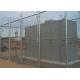 School Residential Chain Link Fence Mesh With Posts OEM / ODM Welcome
