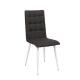 High Back Fabric Velvet OEM Tufted Dining Room Chairs