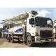 HINO 700 47m Concrete Boom Pump Truck Mounted 382KW For Construction