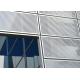 Punching Hole Anodizing Aluminum Architectural Screen Panels Customizable For Walls
