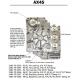 Auto transmission AX4S sdenoid valve body good quality used original parts