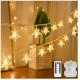 LED Star String Lights Fairy Christmas Lights Battery Operated for Indoor & Outdoor Party Wedding and Holiday Decorations