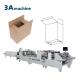 Dual- Lock Bottom Gluing Machine for Cardboard and Corrugated Boxes 3500KG Weight