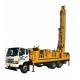 300m Crawler Chassis Or Truck Chassis Water Well Drilling Rig Borehole Drilling Equipment 85kw