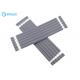 6pin 2651 26Awg  2.54mm Tin-Plated Copper Conductor Gray Flex Cable