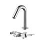 Stepped-on Basin Faucet Pedal Control Cold Water Mixer Tap Chrome Washroom Factory Supply
